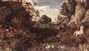 Roelant Savery Garden of Eden china oil painting reproduction